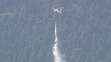 福岡・久留米市耳納連山の山林火災は鎮火のめど立たず 20日朝からヘリコプターと地上から消火活動|TBS NEWS DIG