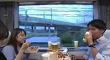 特急ゆけむり号からの景色をつまみにビールで乾杯　長野電鉄の「ながでんビアトレイン」4年ぶりに通常開催　（長野）|TBS NEWS DIG