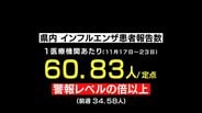 【速報】富山県 インフルエンザ患者数2859人　前週から1199人増で “警報レベルの2倍（1医療機関あたりの患者数）” 流行開始から約1か月も拡大止まらず　|　富山のニュース｜天気・防災｜チューリップテレビ