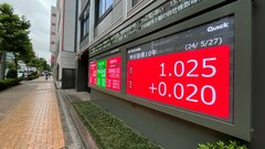 長期金利1.025％に上昇　再び12年ぶりの水準に　日銀の金融正常化が早まるとの見方根強く| TBS CROSS DIG with Bloomberg