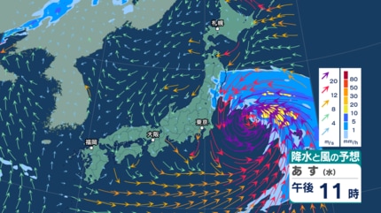 台風情報】台風6号（チャンミー）九州南部から東日本の沿岸を進む