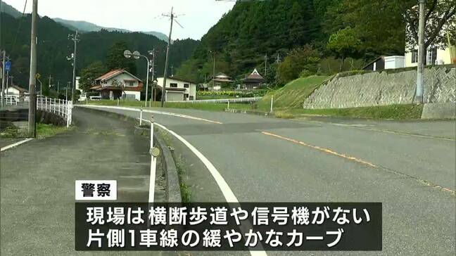 真庭市の国道で歩行者の女性（91）がトラックにはねられ死亡　片側1車線の緩やかなカーブ【岡山】|TBS NEWS DIG