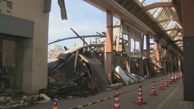 24棟が焼けた…出雲のアーケード商店街火災から1週間　オープン1か月で店舗全焼…新店の今、広がる支援　復興の一歩とは？|TBS NEWS DIG