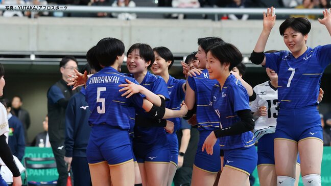 【春高バレー】女子決勝はインターハイVの金蘭会(大阪)と2大会ぶりV奪還狙う就実(岡山)|TBS NEWS DIG