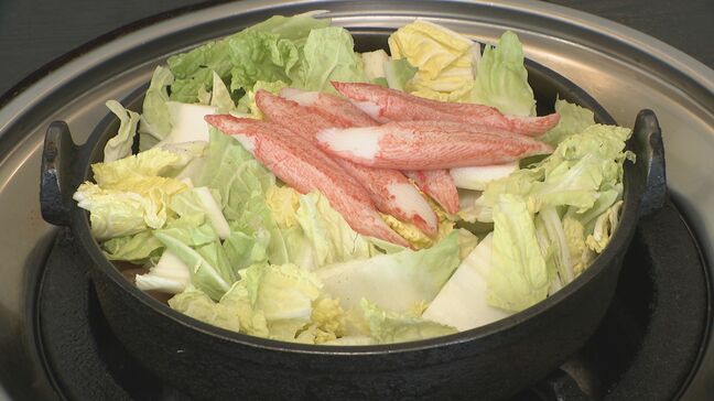“とり白菜鍋”×“カニカマ”の異色コラボ実現 石川の２つのソウルフードがタッグで新メニュー|TBS NEWS DIG