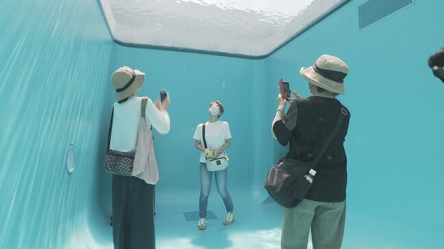 地震で被害受けた金沢21世紀美術館が全館で営業を再開 初日から多くの人で賑わう|TBS NEWS DIG