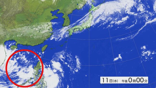 【台風情報】南シナ海に「台風1号」が発生 暖かく湿った空気を日本にもたらし大気の状態不安定に 西日本では急な強い雨に注意を 週明け日本に接近の予想 来週までの雨と風シミュレーション|TBS NEWS DIG