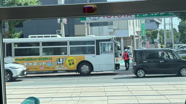 路線バスが中学生が乗る自転車と接触 13歳の男子中学生が腕や脚の骨を折る重傷 熊本市|TBS NEWS DIG