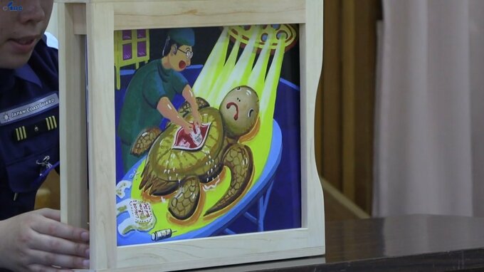 こども園で海上保安部職員が海の環境を守る大切さを学ぶ出前教室　岩手・釜石市|TBS NEWS DIG