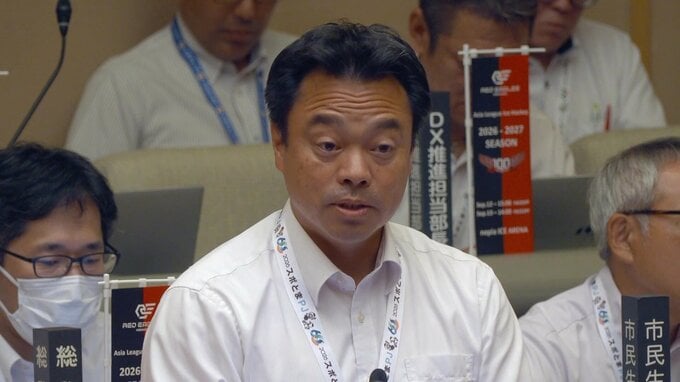 苫小牧市の金澤俊市長