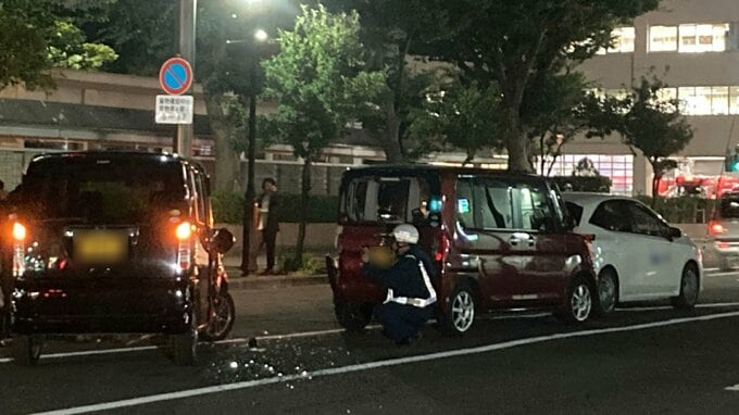 【速報】青森県庁付近の道路で少なくとも車4台が絡む事故　現場は県庁西側の「八甲通り」　青森市|TBS NEWS DIG