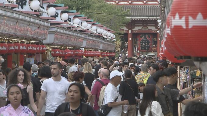 先月の訪日外国人旅行者が前年同月比で減少 コロナ禍以降初めて減少に転じる　中国の訪日自粛などが影響|TBS NEWS DIG