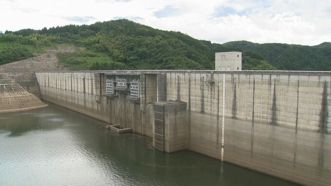 第二次渇水調整に移行「尾原ダム」さらに1割流量減へ…国交省は節水呼びかけ「この先、雨が降らないようであれば…」|TBS NEWS DIG