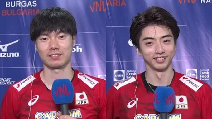 大塚達宣「今の時期、結果よりも内容が大事」山崎彰都「初スタメンに結構緊張してる部分もあった」【ネーションズリーグ】|TBS NEWS DIG