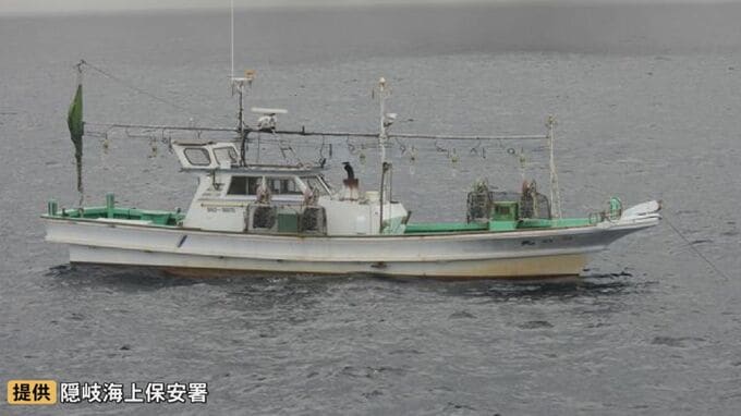 錨が下ろされた船の中は無人…小型漁船で１人イカ漁に出た84歳男性が行方不明　巡視船・ヘリなどでの捜索活動続く　|　BSSニュース | BSS山陰放送