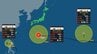 【トリプル台風情報】台風はまるで日本列島を挟み撃ち？　13号は南は「沖縄」へ　15号は北は「北海道」へ進むか…　日本への影響は？　いつ・どこへ行く？　予想進路図／雨と風の予想シミュレーションあり　|　青森のニュース│ATV NEWS│青森テレビ