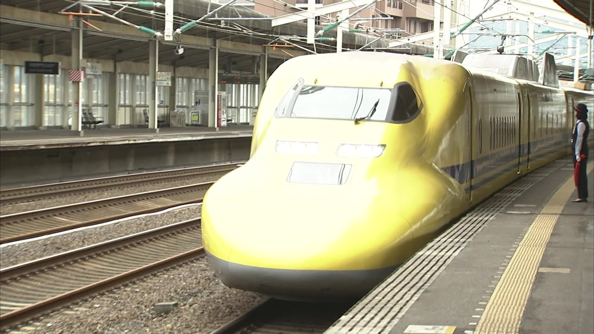 引退発表ドクターイエロー 9年前にカメラと小学生が遭遇 子どもたちも