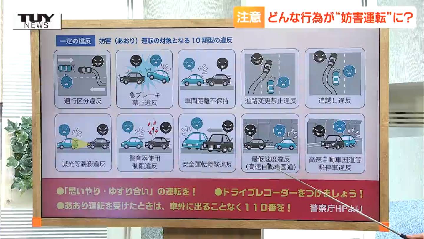 クラクション 違反 通報