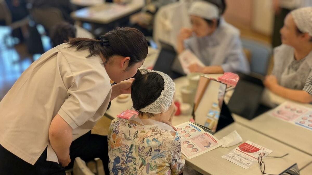 お化粧で高齢者の介護予防を | TBS NEWS DIG