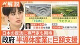 「半導体を制する者が世界を制する」政府の“巨額支援”で日本の復活に専門家も期待 激化する半導体競争の行方【Nスタ解説】|TBS NEWS DIG