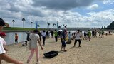 大分市の海岸で子どもたちが海の大切さ学ぶ「マリンスクール」 清掃活動とシュノーケル体験 | 大分のニュース|OBS NEWS|大分放送