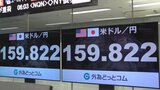 【速報】円相場1ドル=159円台後半まで円安進む アメリカの経済指標受けて 政府・日銀の対応が焦点|TBS NEWS DIG