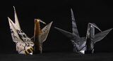 【SDGsプロジェクト「地球を笑顔にするWEEK」】 板金一筋60年の男性が趣味でつくるアルミ缶の折り鶴 (長野・小布施町) | SBC NEWS | 長野のニュース | SBC信越放送