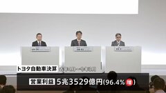 トヨタ自動車　日本企業初の売上高45兆円超・営業利益5兆円超　ハイブリッド車販売好調　円安も追い風に| TBS CROSS DIG with Bloomberg