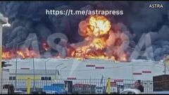 ウクライナがロシア第二の都市サンクトペテルブルク郊外の通販会社倉庫に攻撃　22日に続き　物流網への攻勢強める| TBS CROSS DIG with Bloomberg