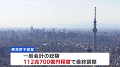 24年度の予算案は112兆700億円程度で最終調整　予備費の減少で23年度を下回る見込み| TBS CROSS DIG with Bloomberg