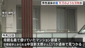 西東京市・母子4人死亡　交際相手とみられる男性遺体の傷は牛刀のような刃物によるものとみて矛盾なし　凶器か　警視庁|TBS NEWS DIG