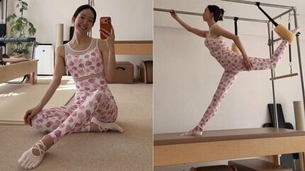 松島花 】〝ピラティスが今の年齢にしっくり〟華やかウェアも「もっと