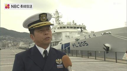 巡視船「ごとう」就役披露式 第七管区に初配備の3500トン級 大型巡視船