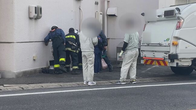 「もやせるゴミ袋」の中から“スマートフォン”…ゴミ収集車から発煙 内蔵のリチウムイオン電池が火元の可能性 島根県松江市|TBS NEWS DIG