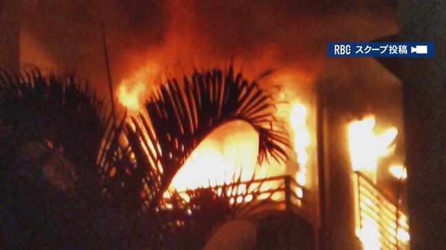 15階建てマンションの一室で火事 無人の部屋から出火か 那覇市|TBS NEWS DIG