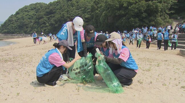 笠戸島の海を守ろう！海岸清掃を通じ環境問題を学ぶ　TOYOTA SOCIAL FES!!　山口|TBS NEWS DIG