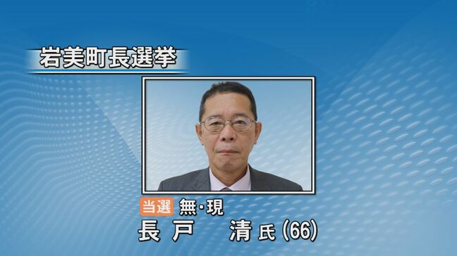 鳥取県岩美町長に現職・長戸氏　無投票で再選|TBS NEWS DIG