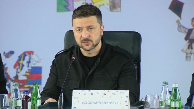 ゼレンスキー大統領「完全かつ無条件の停戦が最優先事項」 ヨーロッパ首脳らの会議で|TBS NEWS DIG