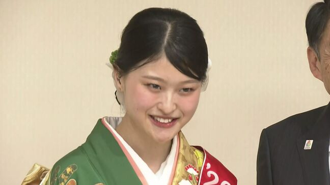 手話で挑戦した「ミス着物」 受賞した大学生(22)が福岡県庁で報告「手話を広めていきたい」|TBS NEWS DIG