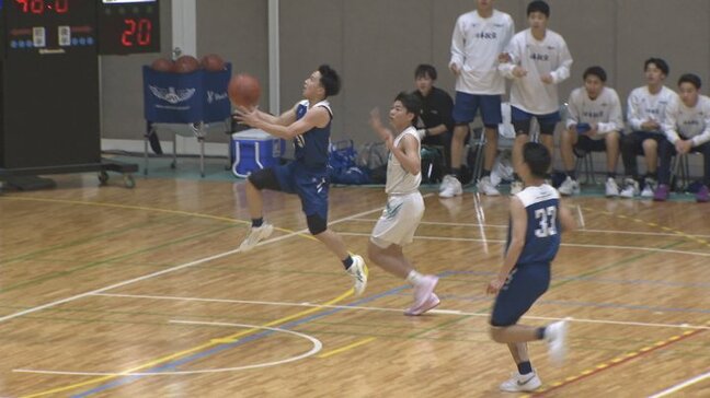 【山梨県高校総体】バスケットボール決勝　男子は日本航空が新人戦優勝の山梨学院を破り3連覇　　　　　　　　|TBS NEWS DIG