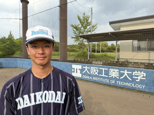 プロ注目・大阪工業大学の岡田光平 スピードも兼ね備えたスラッガーの挑戦 大阪工業大学初のNPB選手誕生なるか|TBS NEWS DIG