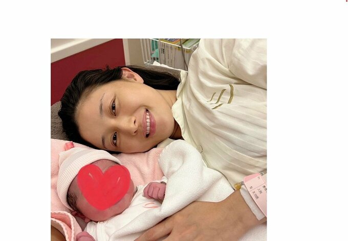 橋本マナミさん　第２子出産を公表　「3600g超えの大きな女の子」「久しぶりの新生児育児に癒されています」|TBS NEWS DIG