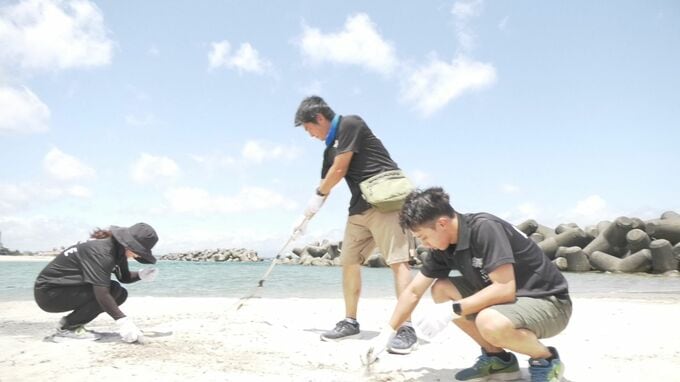 「今まで以上にきれいな砂浜で楽しんで」　海開きを前に旅館組などが清掃活動　|　BSSニュース | BSS山陰放送