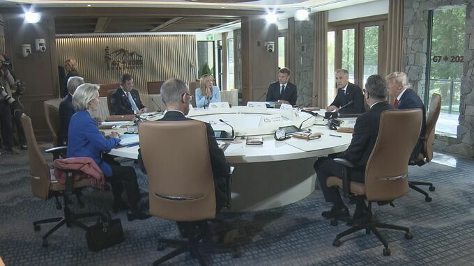 G7サミット開幕　トランプ関税で揺れる世界経済や中東情勢なども議論へ|TBS NEWS DIG