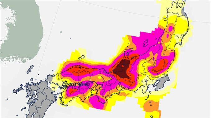 【雷など注意】東日本では16日にかけ、西日本では15日　大気の状態が非常に不安定　落雷や竜巻などの激しい突風、降ひょう、急な強い雨に注意【発雷確率と雨のシミュレーション】|TBS NEWS DIG