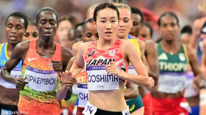 女子10000m 五島莉乃が日本勢トップの18位　世界記録保持者のチェベトが金、ハッサンは銅 【パリ五輪・陸上】|TBS NEWS DIG