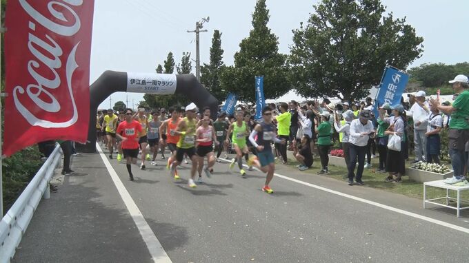 32回目となる「伊江島一周マラソン」　県内外から約2200人が参加|TBS NEWS DIG