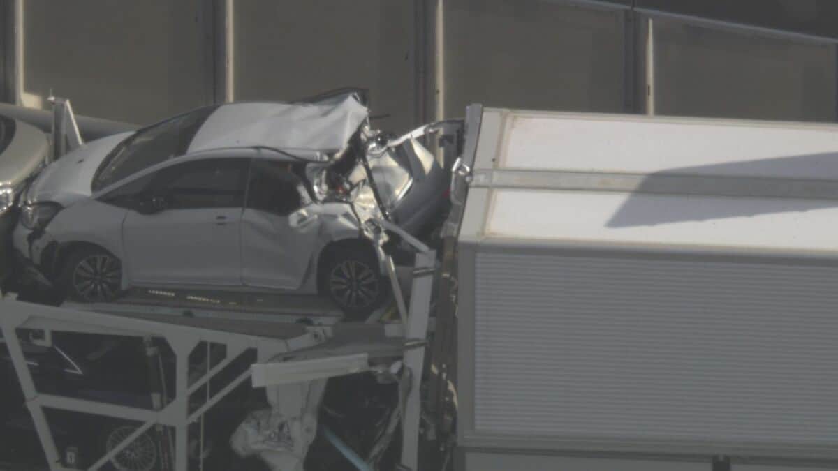 車4台が絡む事故 1人意識不明 伊勢湾岸道 豊明IC～名古屋南JCT 下り線で通行止め