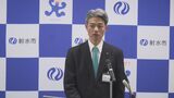 夏野元志市長が5選へ意欲 「何かできることがないかという前向きな気持ち」 出馬時期は「慎重に判断したい」 富山・射水市 | 富山のニュース|天気・防災|チューリップテレビ