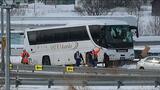 速報 道央自動車道で観光バスが分岐帯に衝突 乗客18人が体などに痛み訴え 北海道鷹栖町 | 北海道のニュース|HBC北海道放送